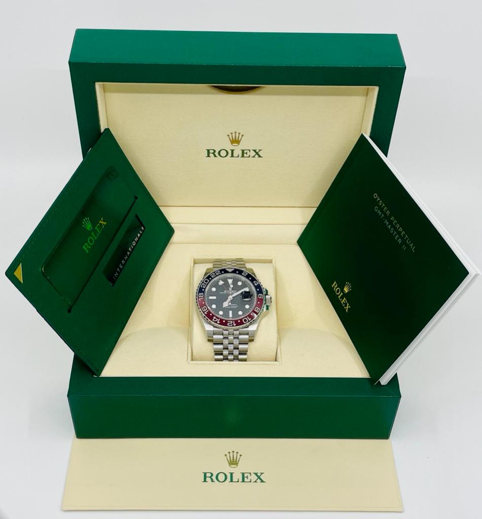 rolex gmt master 2 full set