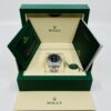 Rolex Datejust 41 - New 2023 - 126300 - Full Iced out - Diamonds - Dark Blue Dial