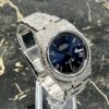 Rolex Datejust 41 - New 2023 - 126300 - Full Iced out - Diamonds - Dark Blue Dial
