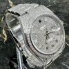 Rolex Datejust 41 - New - 126300 - Full Iced out - Diamonds - Pave Baguette Dial