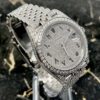 Rolex Datejust 41 - 126300 - Full Iced out - Diamonds - Arab Dial - Jubilee - New