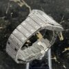 Cartier Santos - New - Iced Out - Large - White Dial