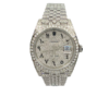 Rolex Datejust 41 - 126300 - Full Iced out - Diamonds - Arab Dial - Jubilee - New