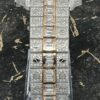 Cartier Santos - 35 crt - Baguette Rose Gold - Iced Out - Pave Rose Roman - Large