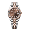 Rolex Datejust 41 - 126331 - Rose Gold/Steel - Choco Dial - Jubilee - New 2025