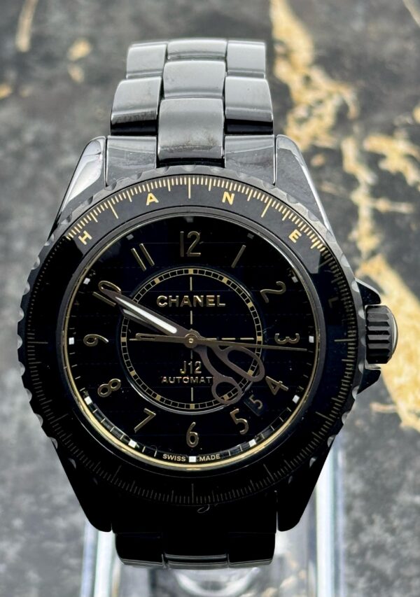 Chanel J12 Couture 38mm - Black Ceramic - H9762 - New 2025