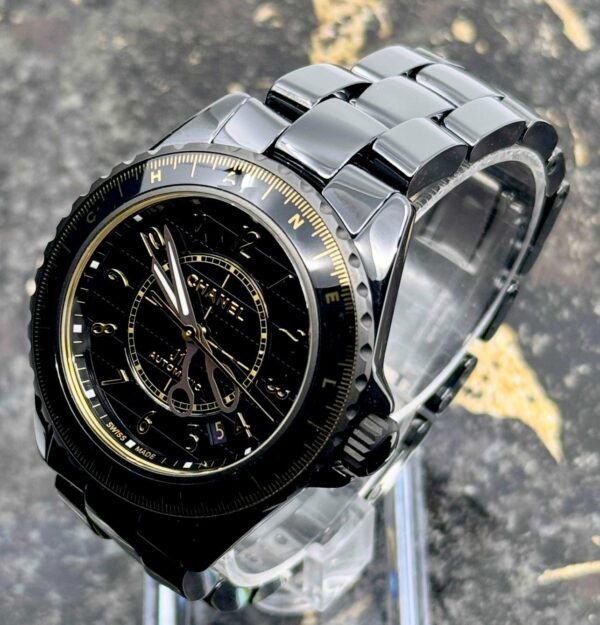 Chanel J12 Couture 38mm - Black Ceramic - H9762 - New 2025