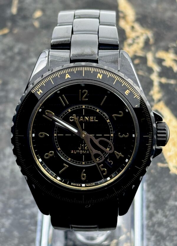Chanel J12 Couture 38mm - Black Ceramic - H9762 - New 2025