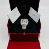 Cartier Santos - New - Iced Out - Large - Roman Pave Dial - Big Stones