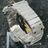 Cartier Santos - New - Iced Out - Large - Roman Pave Dial - Big Stones