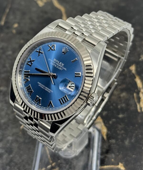 Rolex Datejust 41 - Blue Dial - 126334 - Roman Numerals - 2023