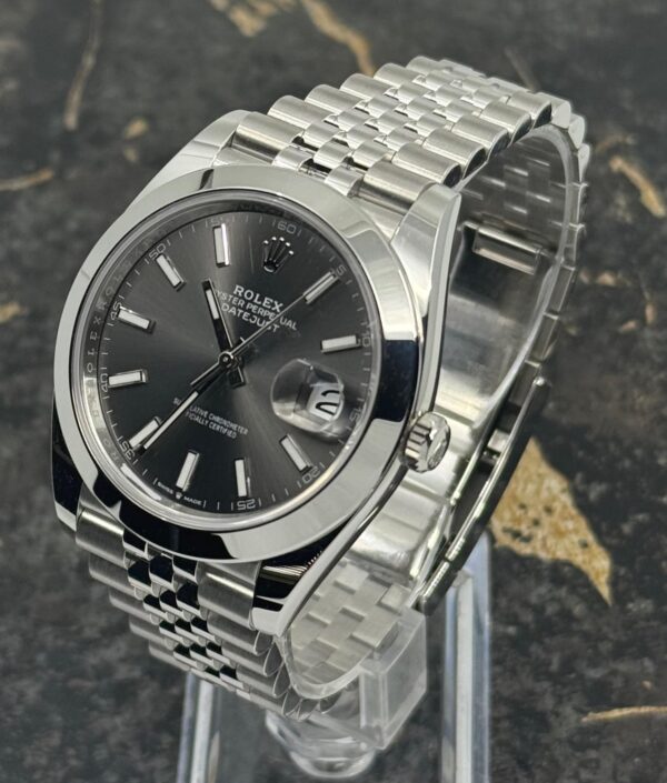 Rolex Datejust 41 - 126300-0008 - Steel - Grey Dial - Jubilee - New 2025