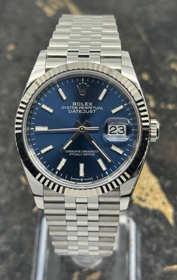 Rolex Datejust 36 - 126234-0017 - Blue Dial - New 2025