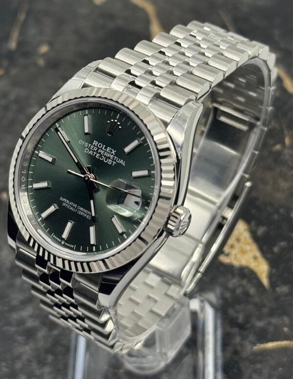Rolex Datejust 36 - 126234-0051 - Green Dial - New 2025