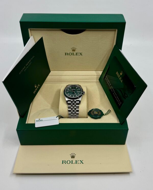 Rolex Datejust 36 - 126234-0051 - Green Dial - New 2025