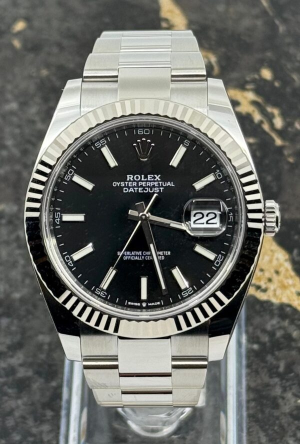 Rolex Datejust 41 - Black Dial - 126334 - Oyster - New 2025
