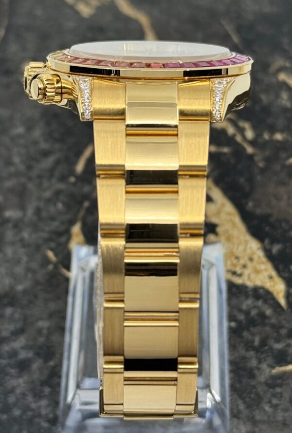 Rolex Daytona  Yellow Gold - New - 116508 - Rainbow Dial - Rainbow - Diamonds - Aftermarket