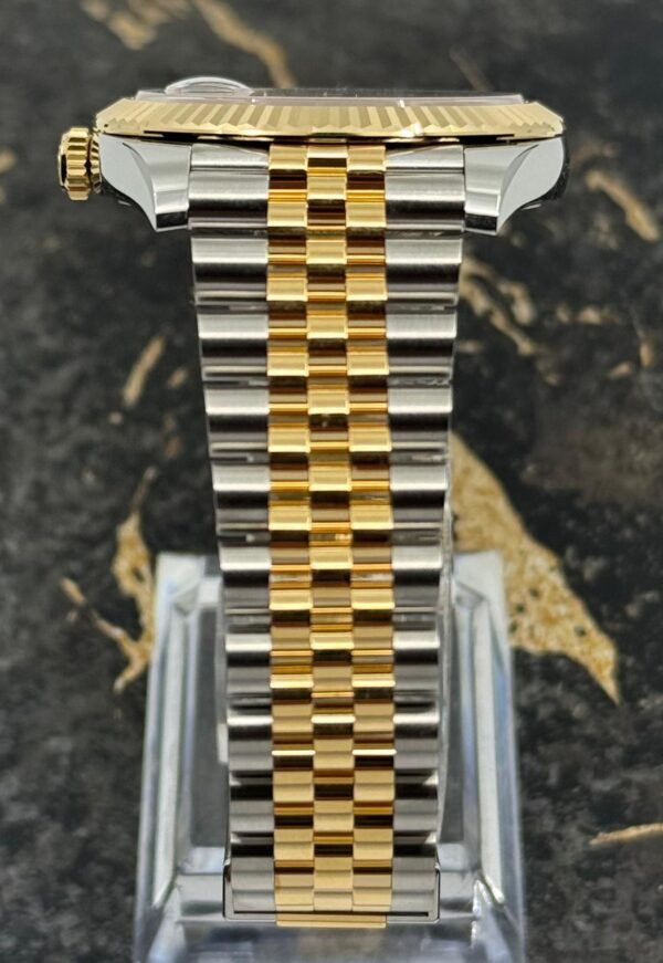 Rolex Datejust 41 - 126333- Yellow Gold/Steel - Wimbledon Dial - New 2025