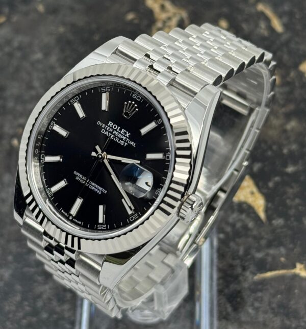 Rolex Datejust 41 - Black Dial - 126334 - Jubilee - New 2025