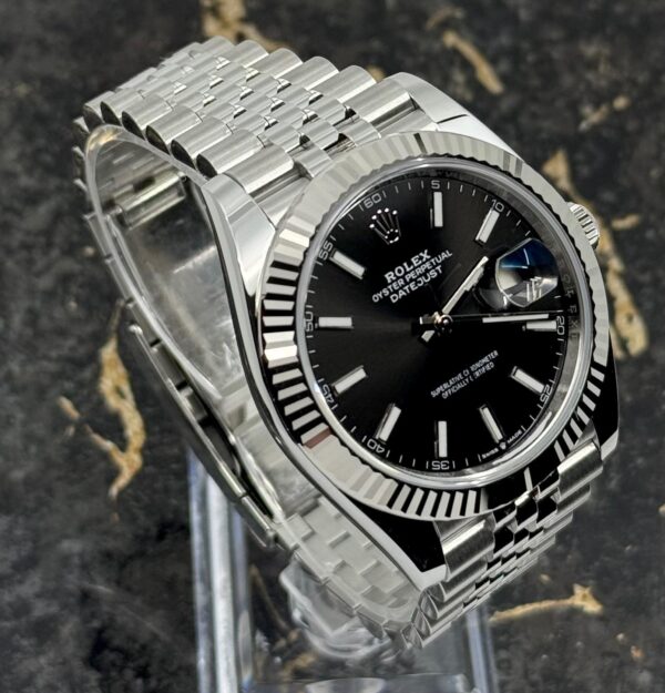 Rolex Datejust 41 - Black Dial - 126334 - Jubilee - New 2025
