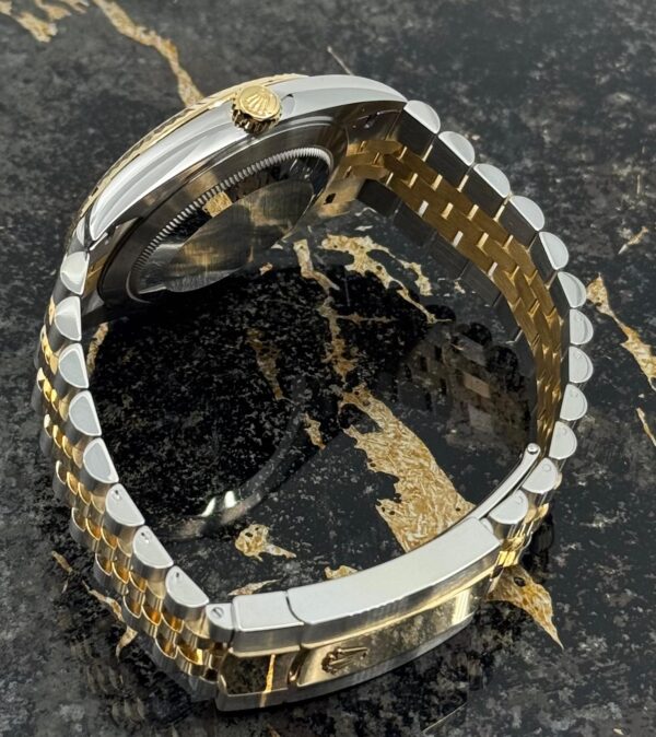 Rolex Datejust 41 - 126333- Yellow Gold/Steel - Black Dial - New 2025