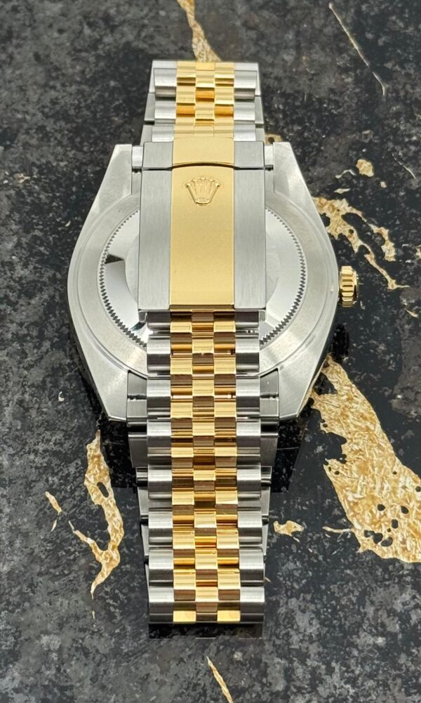 Rolex Datejust 41 - 126333- Yellow Gold/Steel - Black Dial - New 2025