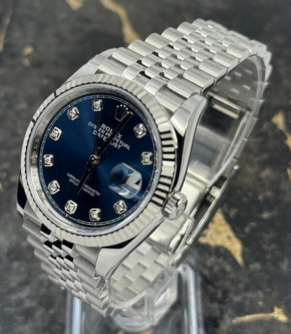 Rolex Datejust 36 - 126234-0037- Blue Diamond Dial - New 2025