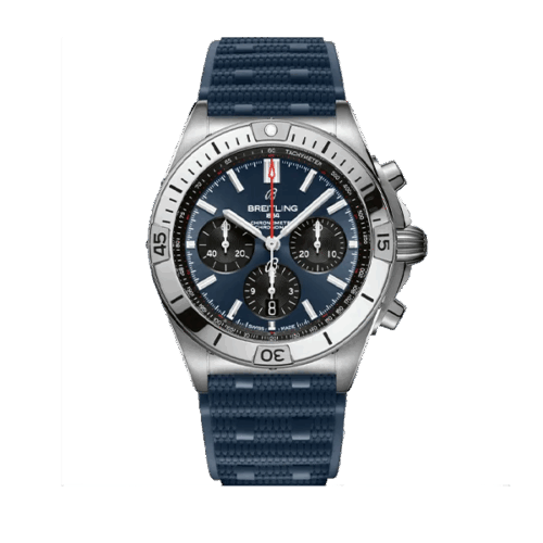 Breitling	Chronomat B01 42mm - Blue Dial - Blue Strap - AB0134101C1S1- New 2025