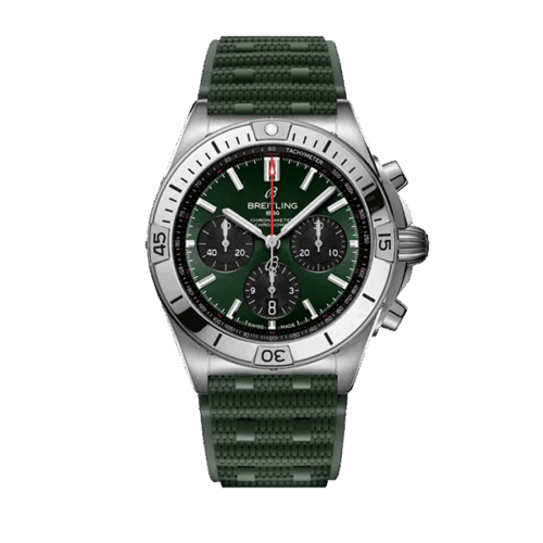 Breitling	Chronomat B01 42mm - Green Dial - AB0134101L2S1 - New 2025