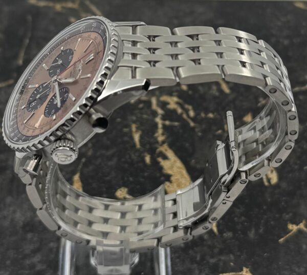 Breitling	Navitimer B01 Chronograph 43mm - Steel - Copper Dial - AB0138241K1A1 - New 2025