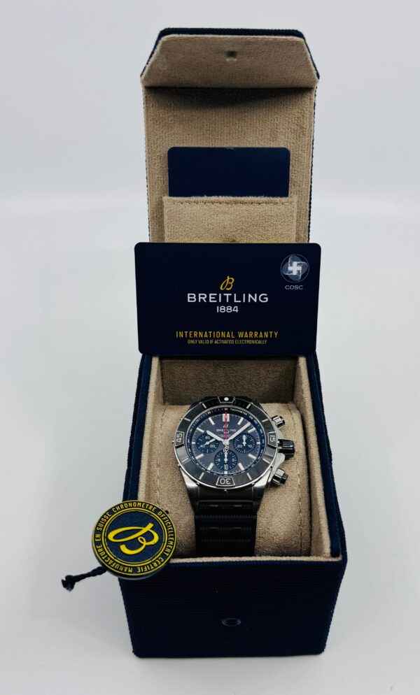 Breitling	Super Chronomat B01 Black Ring 44mm - AB0136251B2S1 - New 2025