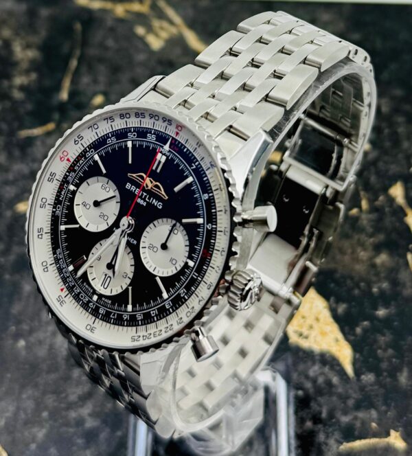 Breitling Navitimer B01 Chronograph 43mm - Black Dial - AB0138211B1A1 - New 2025