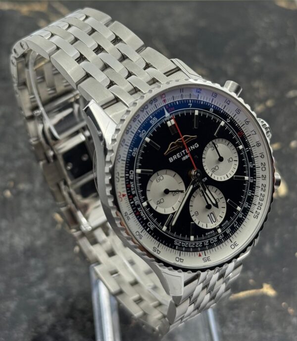 Breitling Navitimer B01 Chronograph 43mm - Black Dial - AB0138211B1A1 - New 2025