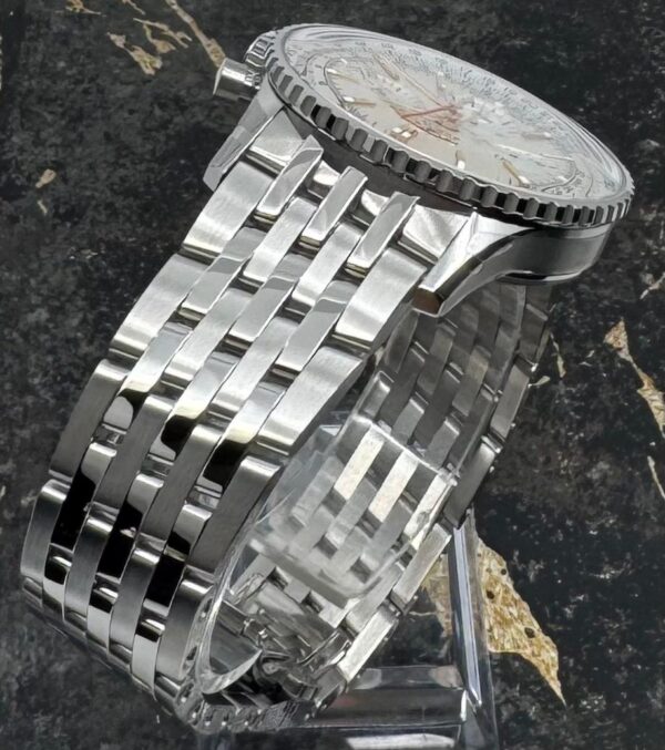Breitling	Navitimer B01 Chronograph 41mm - Steel strap  - White	AB0139211G1A1 - New 2025