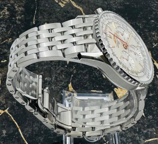 Breitling	Navitimer B01 Chronograph 41mm - Steel strap  - White	AB0139211G1A1 - New 2025