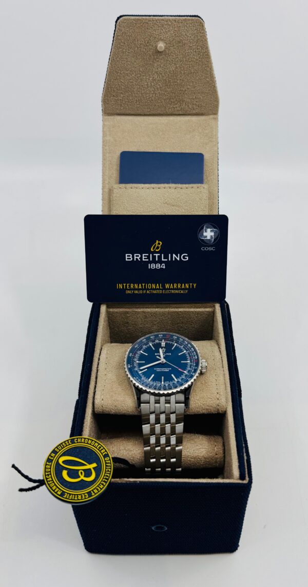 Breitling	Navitimer Automatic 41mm - Steel - Blue Dial - A17329161C1A1 - New 2025