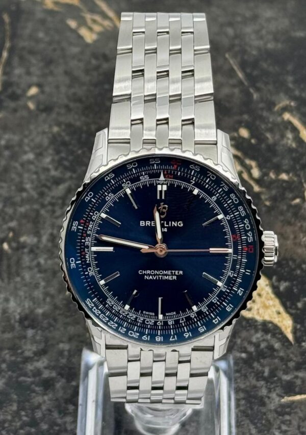 Breitling	Navitimer Automatic 41mm - Steel - Blue Dial - A17329161C1A1 - New 2025