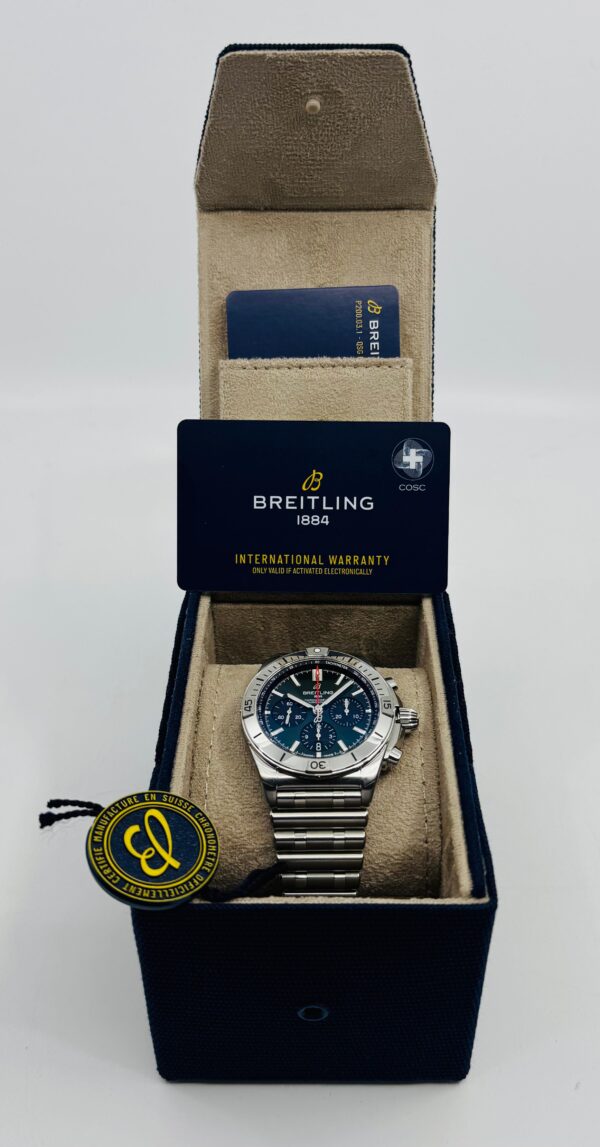 Breitling	Chronomat B01 42mm - Green Dial Chrono - Steel - AB0134101L2A1 - New 2025