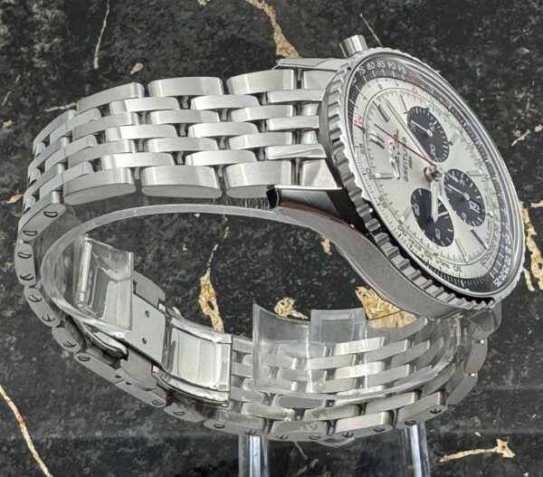 Breitling	Navitimer B01 Chronograph 43mm - Steel Strap - Silver	AB0138241G1A1 - New 2025