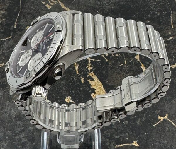 Breitling	Chronomat B01 42mm - Black Dial Chrono - Steel - AB0134101B1A1 - New 2025