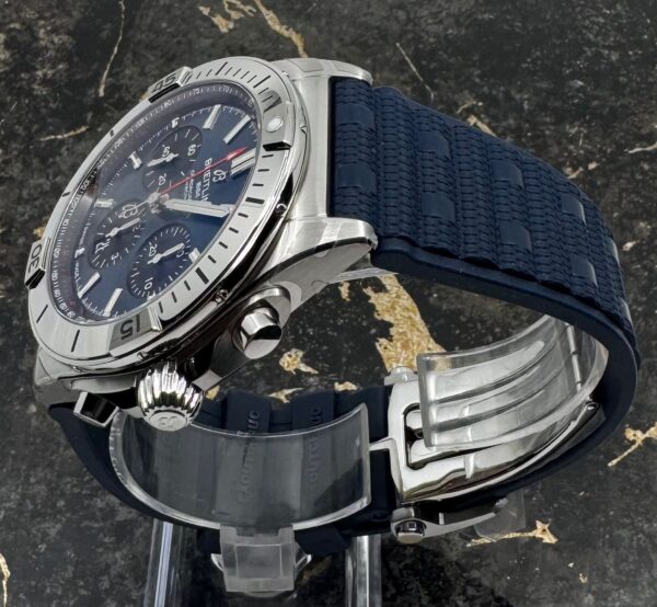 Breitling	Chronomat B01 42mm - Blue Dial - Blue Strap - AB0134101C1S1- New 2025