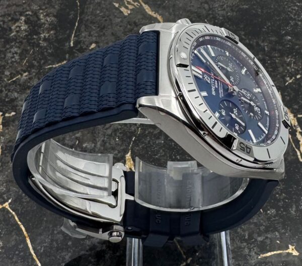 Breitling	Chronomat B01 42mm - Blue Dial - Blue Strap - AB0134101C1S1- New 2025