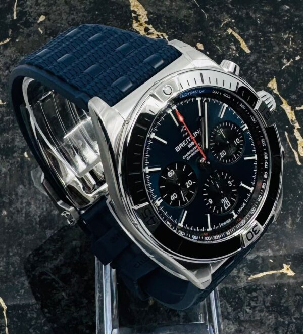 Breitling	Chronomat B01 42mm - Blue Dial - Blue Strap - AB0134101C1S1- New 2025