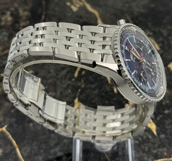 Breitling Navitimer B01 Chronograph 43mm - Steel Strap - Blue - AB0139241C1A1- New 2025